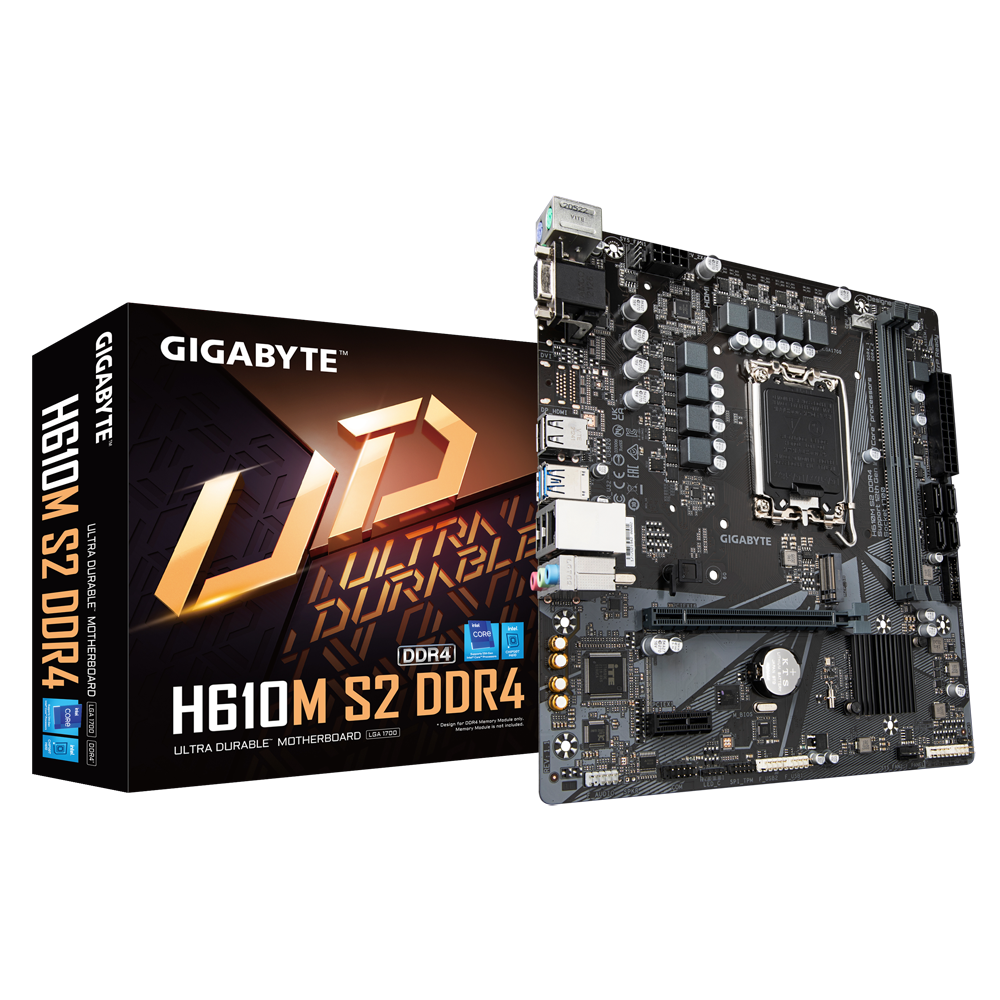 H610M S2 DDR4 (Rev. 1.1/1.3) - GIGABYTE Global