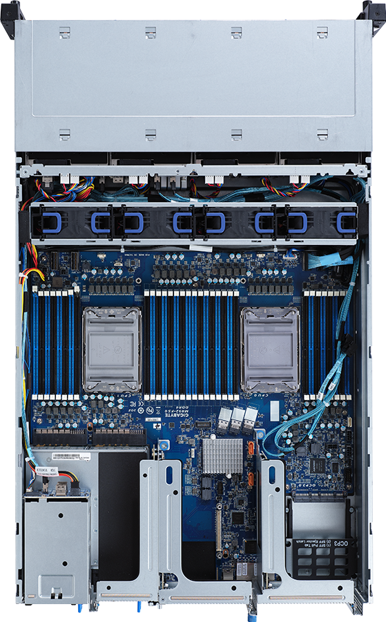Rack Server - 3rd Gen Intel® Xeon® Scalable - 2U DP 12+2-Bay Gen4 NVMe/SATA/SAS - R282-3C1