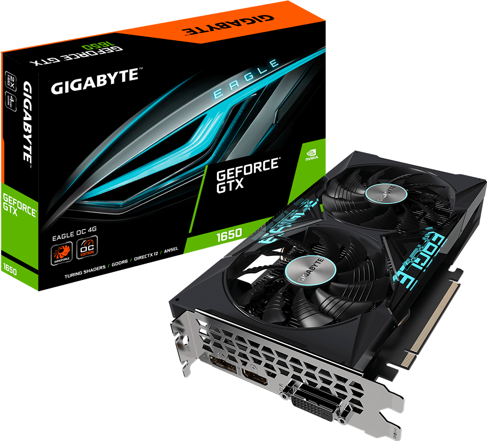 Graphics Card - GeForce® GTX 1650 D6 EAGLE OC 4G