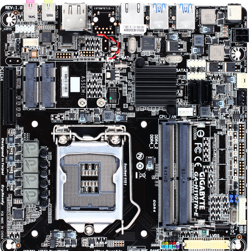 マザーボード - GA-H110TN-E