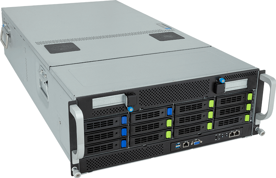 HPC/AI Server - 5th/4th Gen Intel® Xeon® Scalable - 4U DP 8 x PCIe Gen5 GPUs - G493-SB0-AAP1