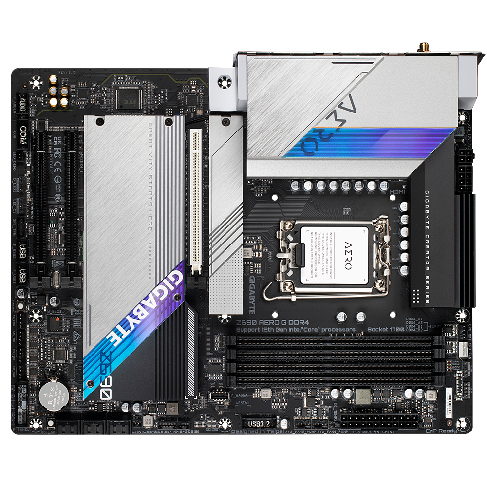 Z690 AERO G DDR4 (Rev. 1.x) - Tanıtım | Anakart GIGABYTE