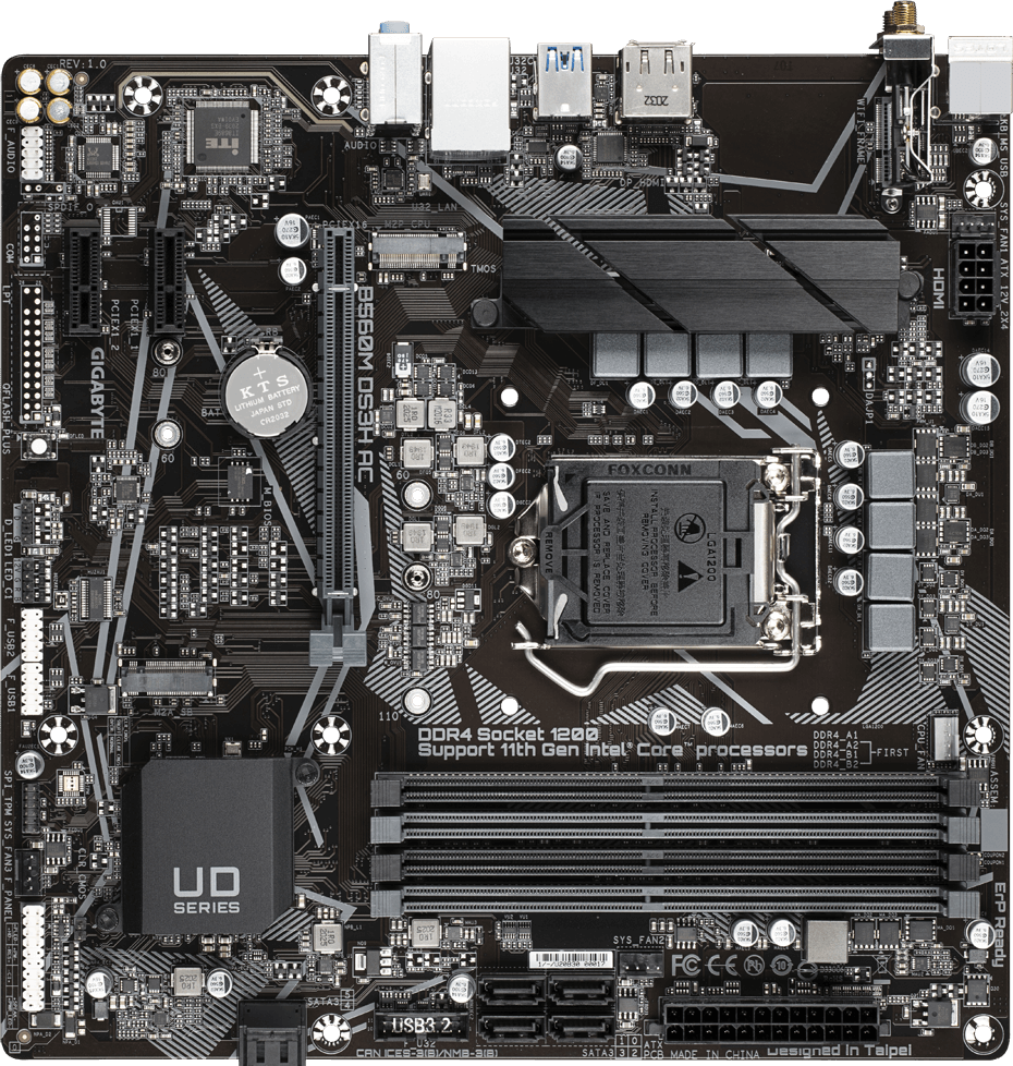 B560M DS3H AC (Rev. 1.x) - GIGABYTE U.S.A.