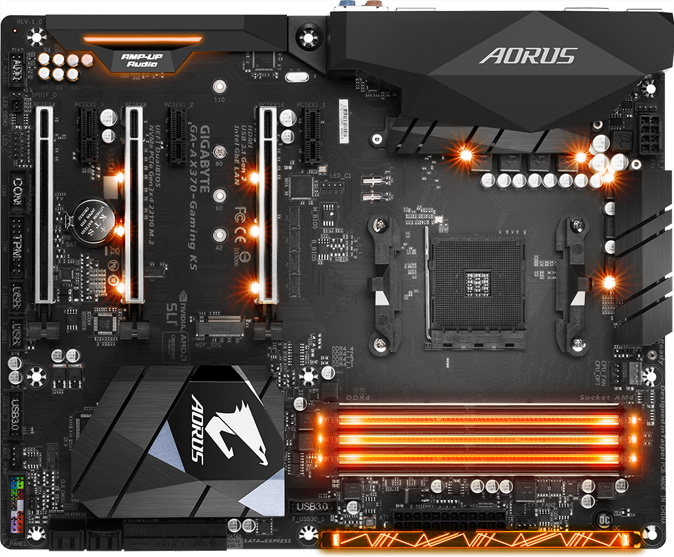 Tarjetas Madre - GA-AX370-Gaming K5