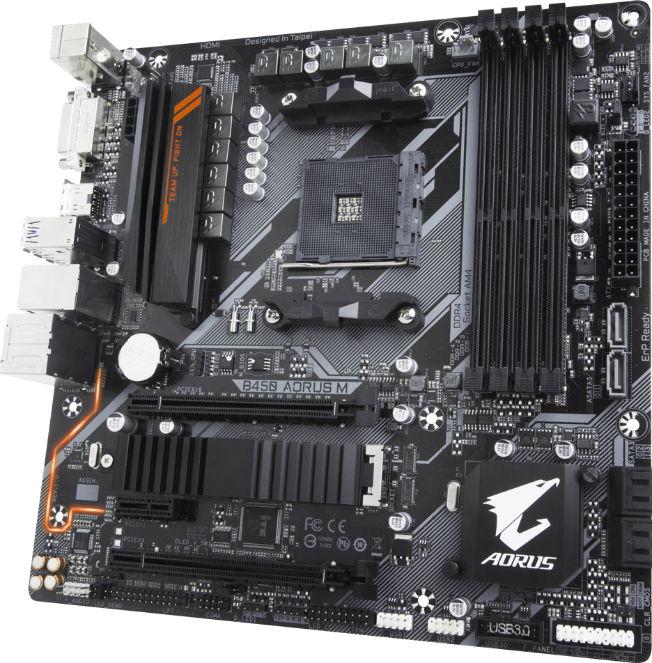マザーボード GIGABYTE B450 Aorus M B450 AORUS M (Rev. 1.x) - GIGABYTE Global