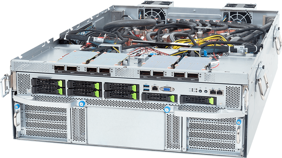 ORV3 GPU Server - Intel® Xeon® 6700/6500-Series Processors - 4OU DP NVIDIA HGX™ B300 DLC - TO46-SD3-LA07