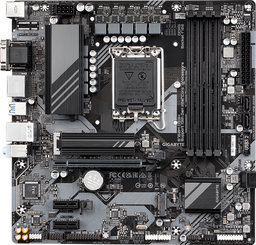 【新品】GIGABYTE B760M H DDR4 マザーボード B760M H DDR4 (rev. 1.0) Key Features | Motherboard - GIGABYTE U.S.A.