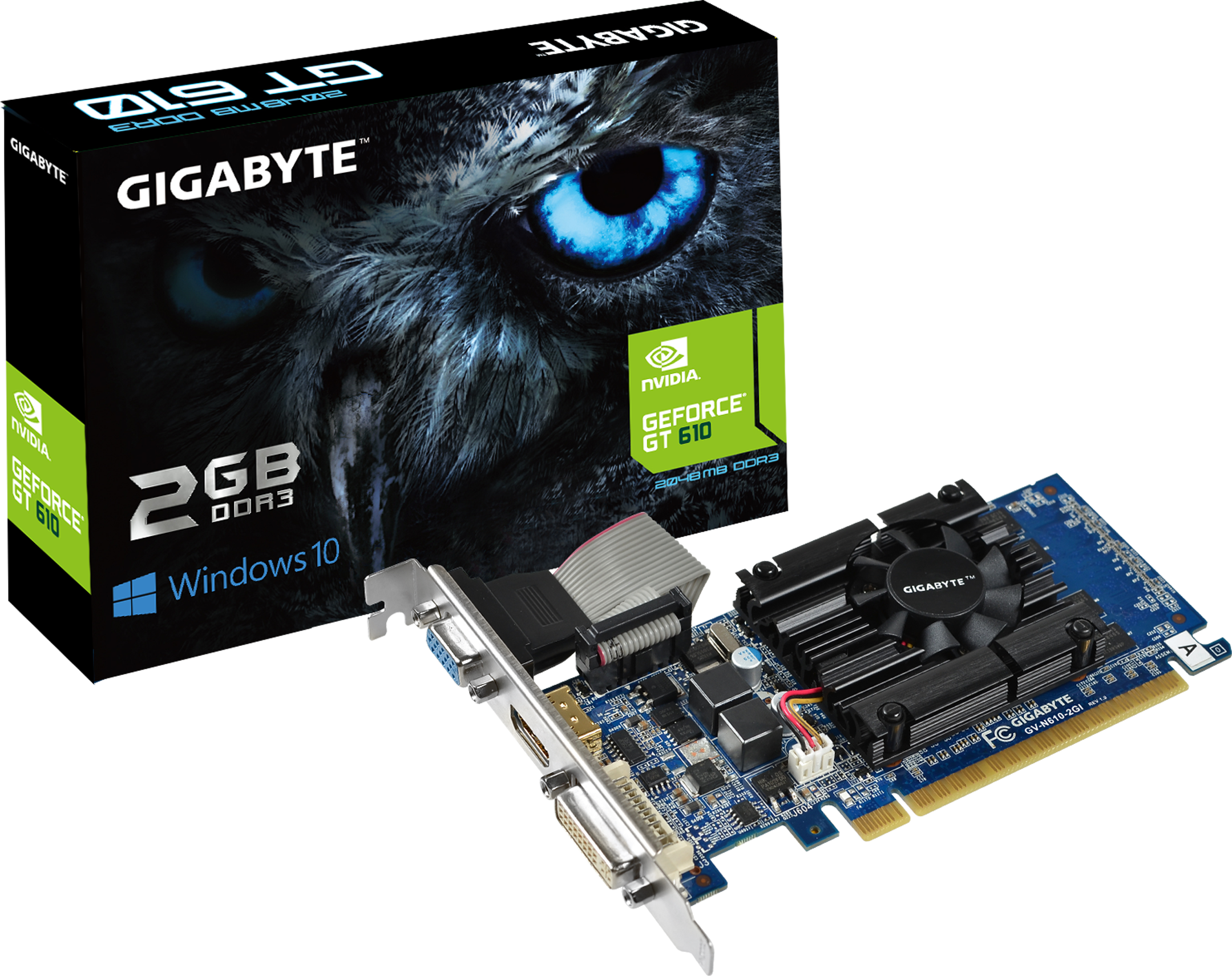 Tarjetas de Video - GV-N610-2GI