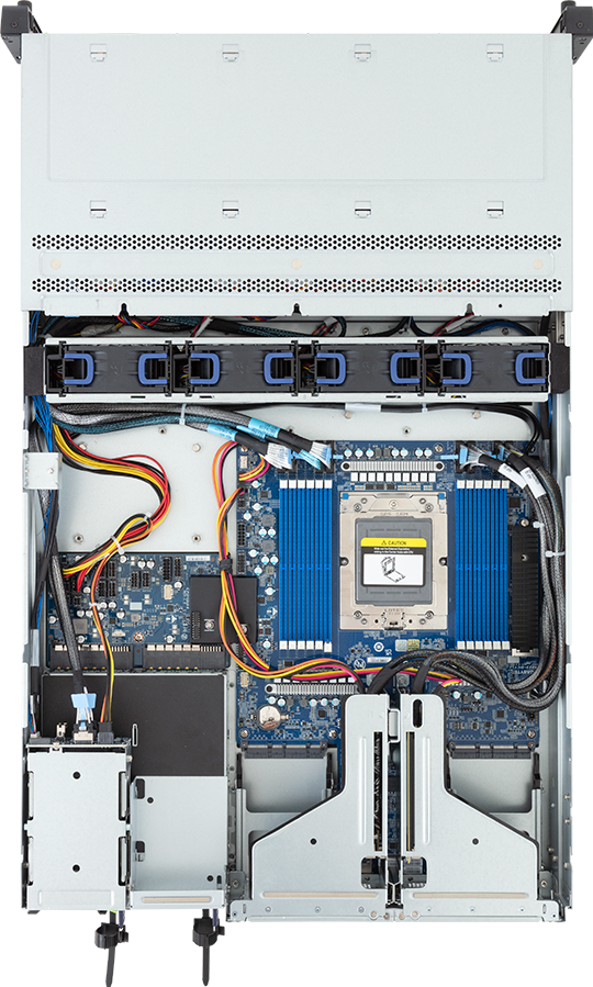 Rack Server - AMD EPYC™ 9004 - 2U UP 12+2-Bay Gen5 NVMe/SATA/SAS-4 Platinum - R263-Z37-AAC1