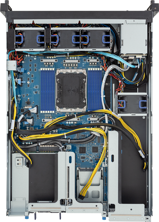 Edge Server - Intel® Xeon® 6 Processors - 2U UP 4 x PCIe Gen5 GPUs - E264-AG0-AAS1