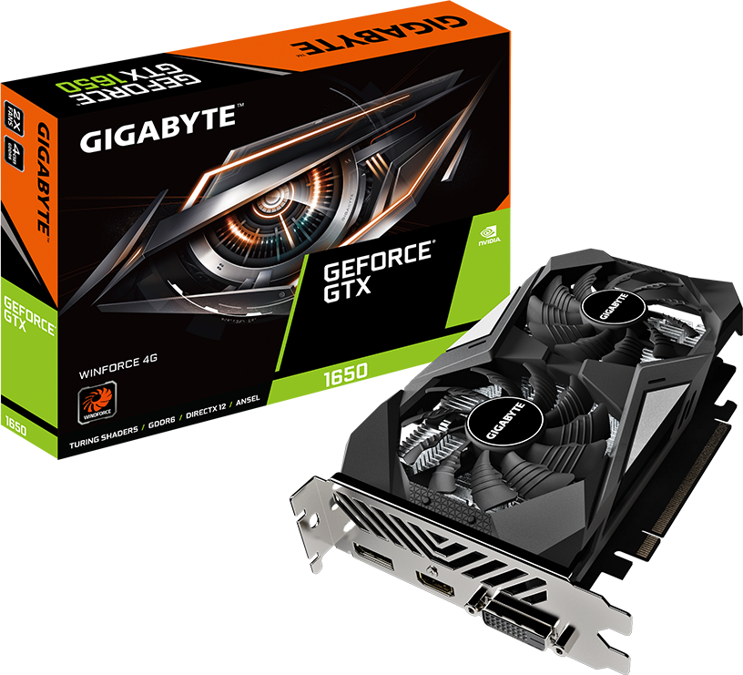 Graphics Card - GeForce® GTX 1650 D6 WINDFORCE 4G