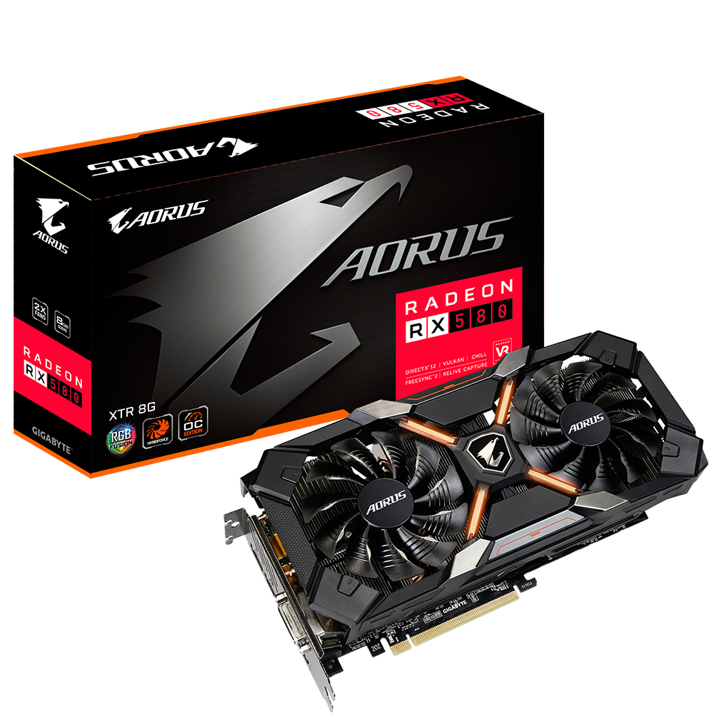 AORUS Radeon™ RX580 XTR 8G - GIGABYTE Global