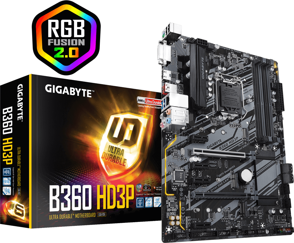 Motherboard - B360 HD3P