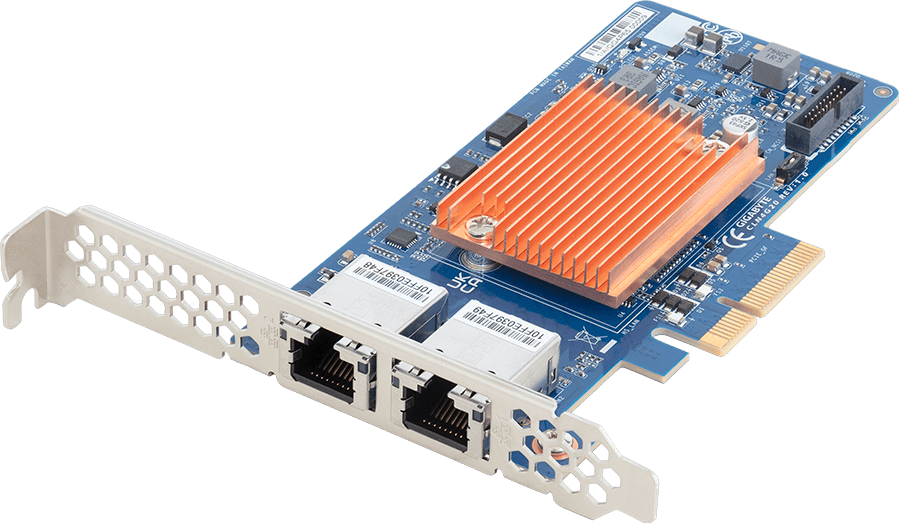 LAN Card - Intel® X710-AT2 - 10 Gb/s, 2-port - CLN4G20