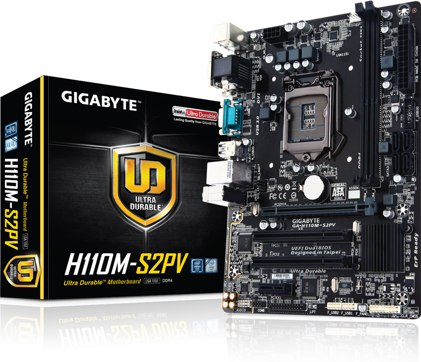 Motherboard - GA-H110M-S2PV
