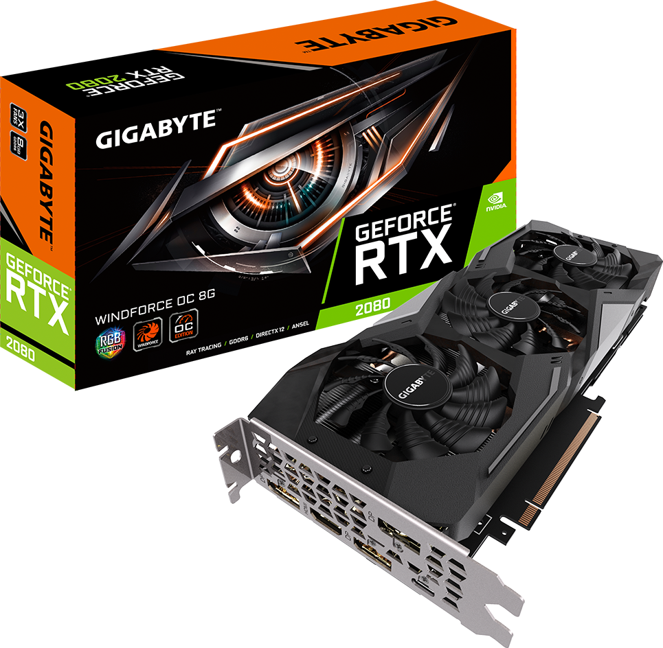 كروت الجرافيك - GeForce RTX™ 2080 WINDFORCE OC 8G