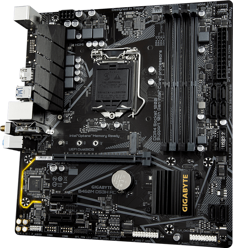 B460M DS3H AC (Rev. 1.x) - GIGABYTE Global