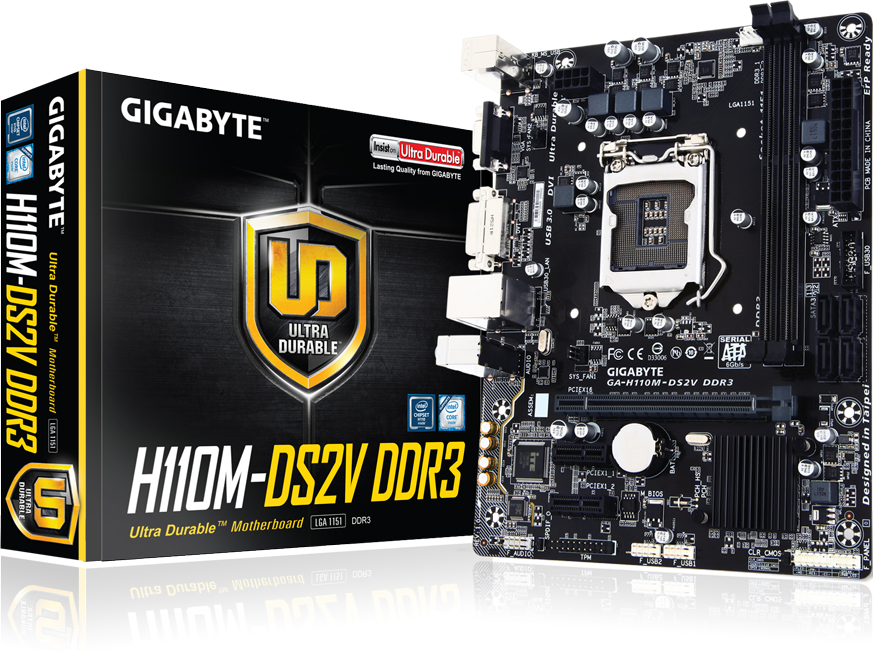 Motherboard - GA-H110M-DS2V DDR3
