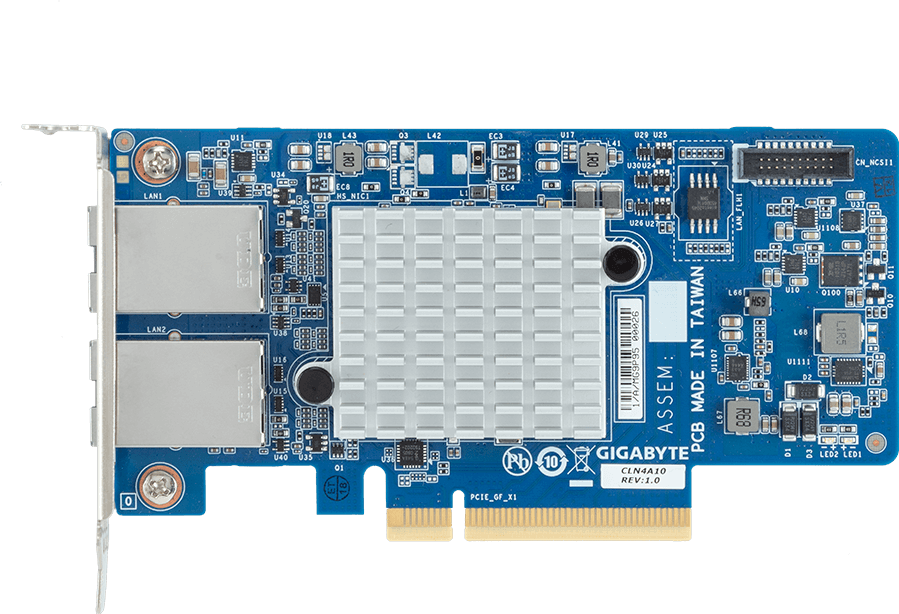 Broadcom® BCM5720 1Gb/s 2-port LAN Card - CLN4A10