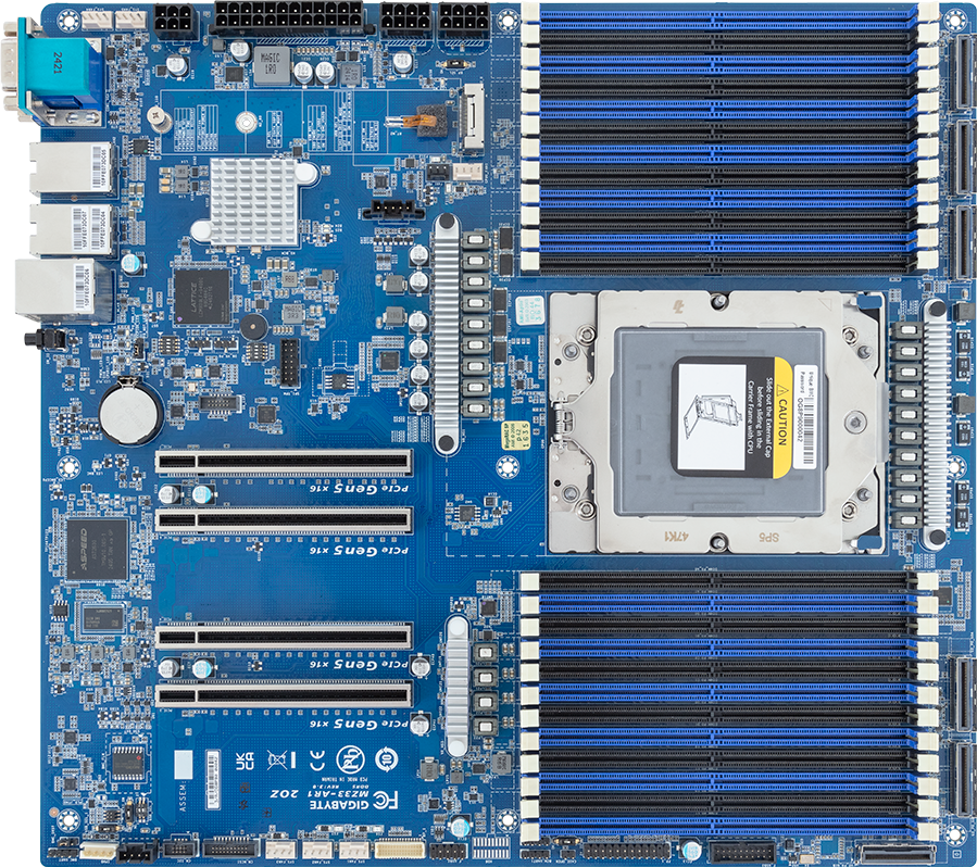 【めい】CPU NeweggBusiness - GIGABYTE MZ33-AR0 Server Motherboard Socket