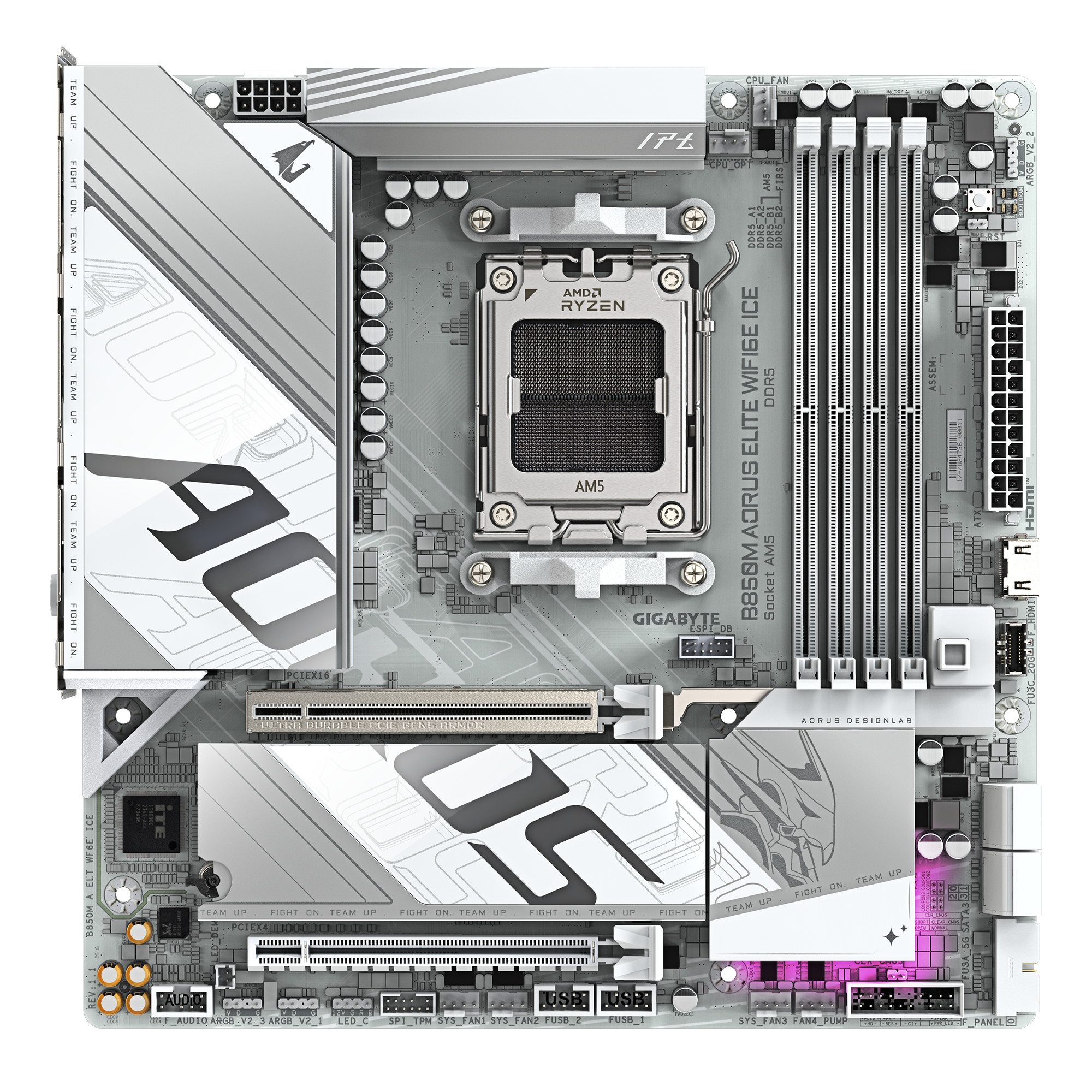 B850m aorus elite wifi6e ice komponentko