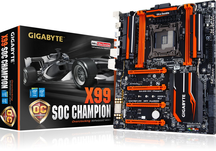 Carte Mère - GA-X99-SOC Champion