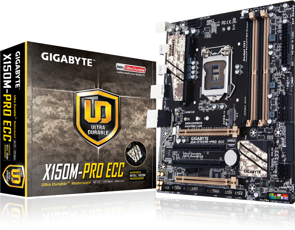 Motherboard - GA-X150M-PRO ECC