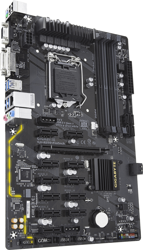 未開封・未使用品 GIGABYTE B250-FINTECH マザーボード GA-B250-FinTech (Rev. 1.0) - GIGABYTE Global