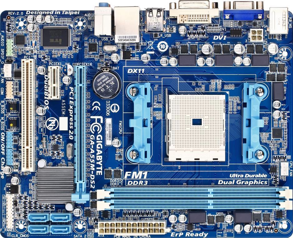 Дънни платки - GA-A55M-DS2