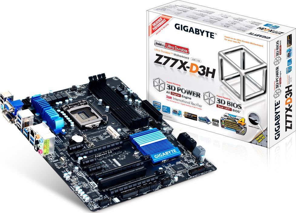 Motherboard - GA-Z77X-D3H