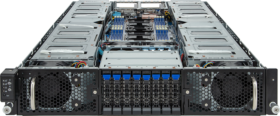 HPC/AI Server - 5th/4th Gen Intel® Xeon® Scalable - 2U DP 8 x PCIe Gen5 GPUs - G293-S45-AAP1