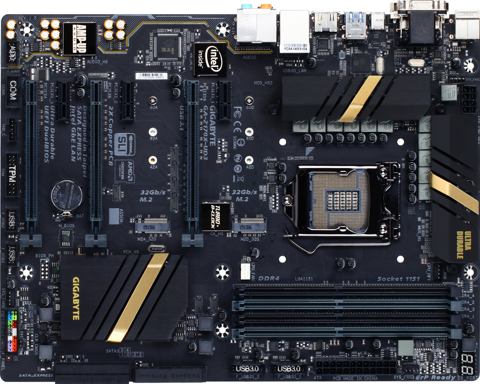 その他 GIGABYTE GA-Z170X-UD3 + Intel i7-7700K GA-Z170X-UD3 (Rev. 1.0) - GIGABYTE Global