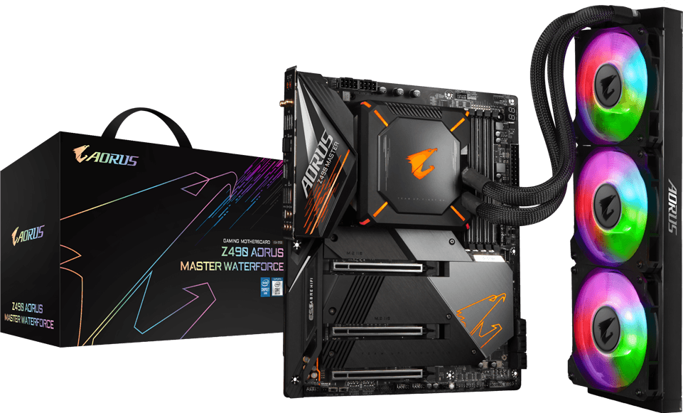 Anakart - Z490 AORUS MASTER WATERFORCE