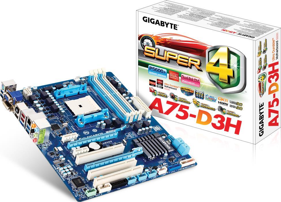 Motherboard - GA-A75-D3H