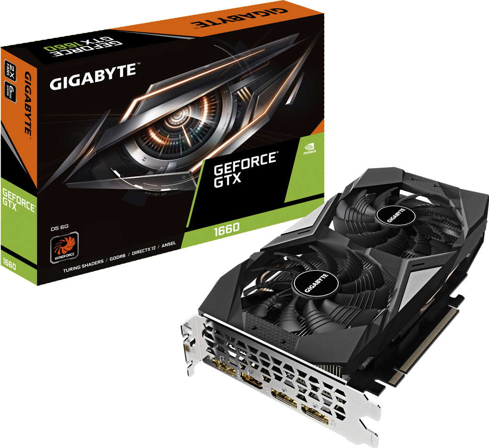 Graphics Card - GeForce® GTX 1660 D5 6G