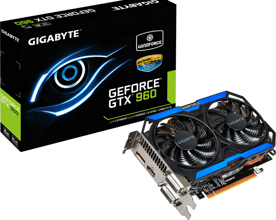 顯示卡 - GV-N960WF2CN-2GD