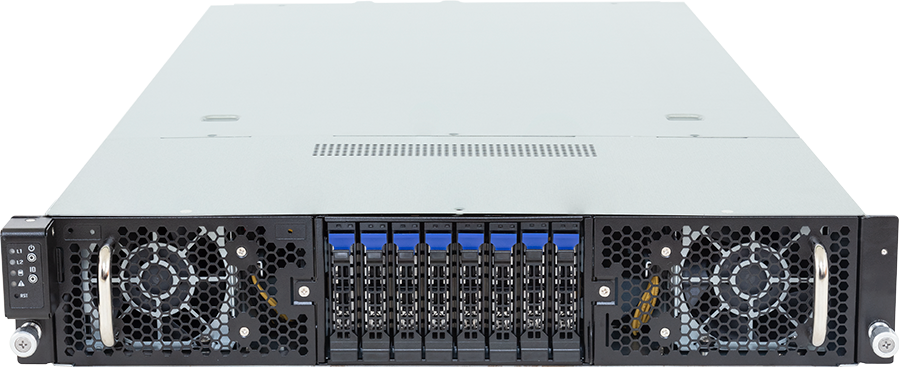 HPC/AI Server - Intel® Xeon® 6 Processors - 2U UP 16 x PCIe Gen5 GPUs (with PCIe switches) - G294-A23-AAP2