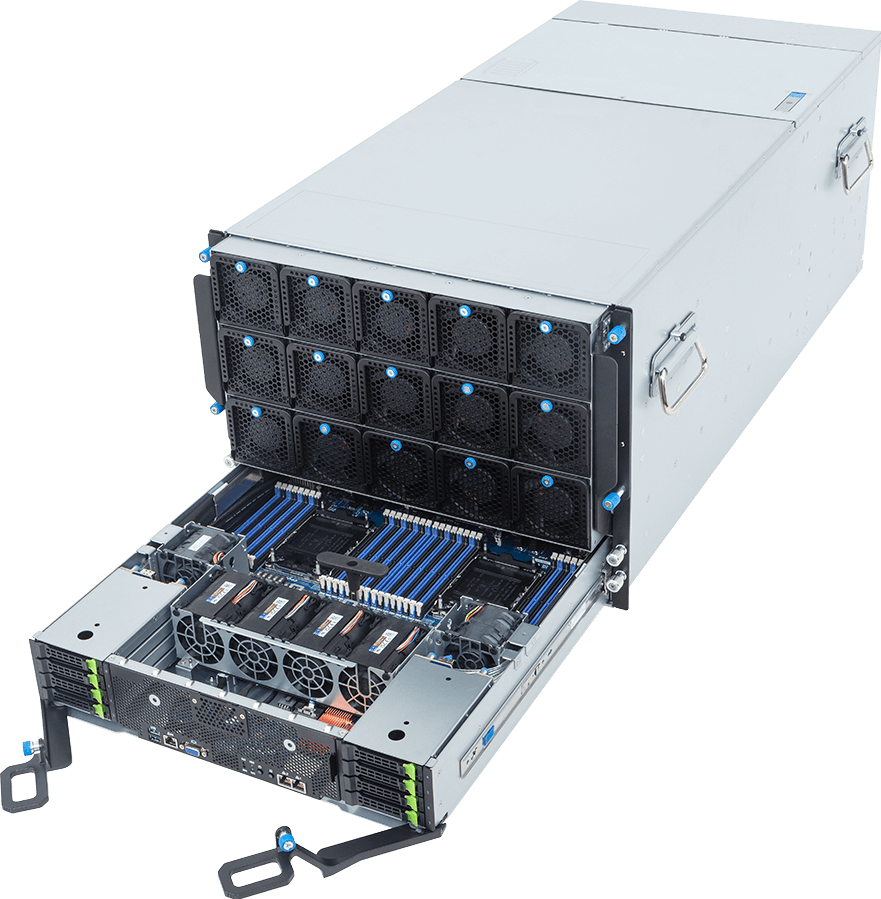 HPC/AI Server - Intel® Xeon® 6 Processors - 8U DP NVIDIA HGX™ B300 - G894-SD3-AAX7