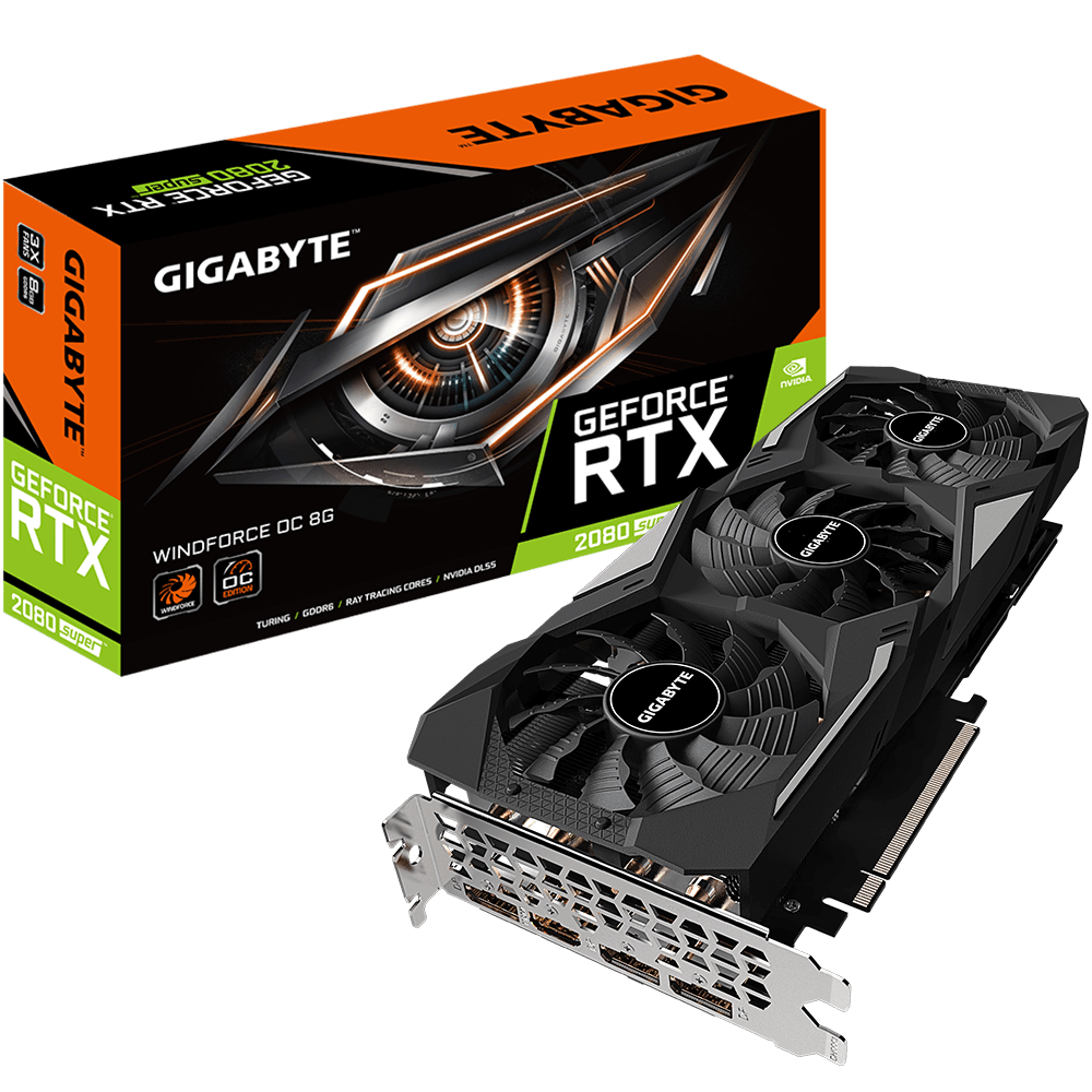 GeForce® RTX 2080 SUPER™ WINDFORCE OC 8G - GIGABYTE Global