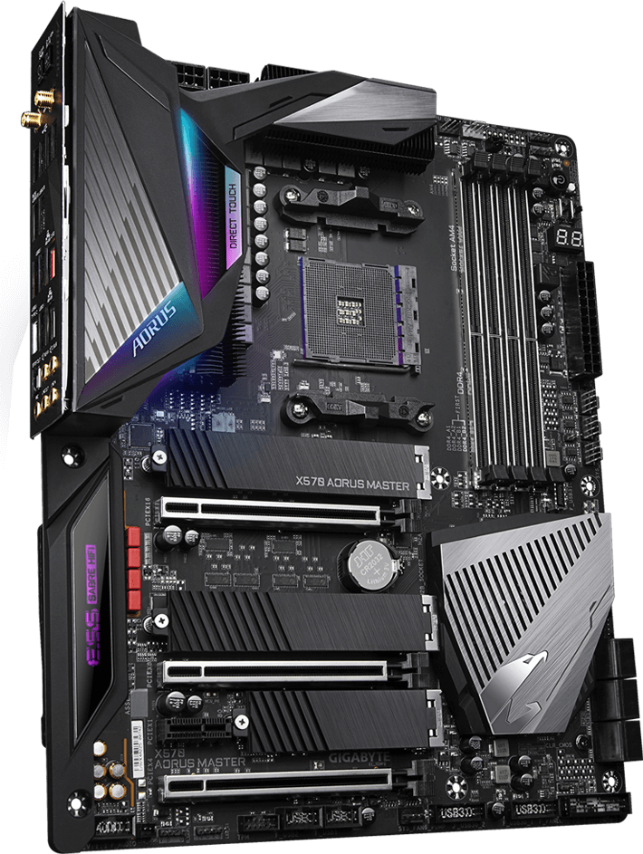 X570 AORUS MASTER (Rev. 1.1/1.2) - GIGABYTE Global