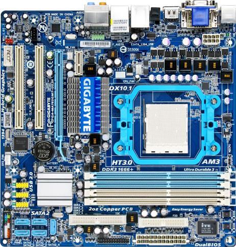 Motherboard - GA-MA785GMT-US2H