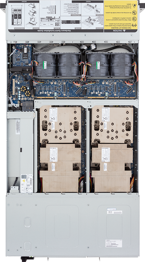 HPC/AI Arm Server - NVIDIA GH200 Grace Hopper Superchip - 2U 2-Node 8-Bay Gen5 NVMe - H223-V10-AAW1