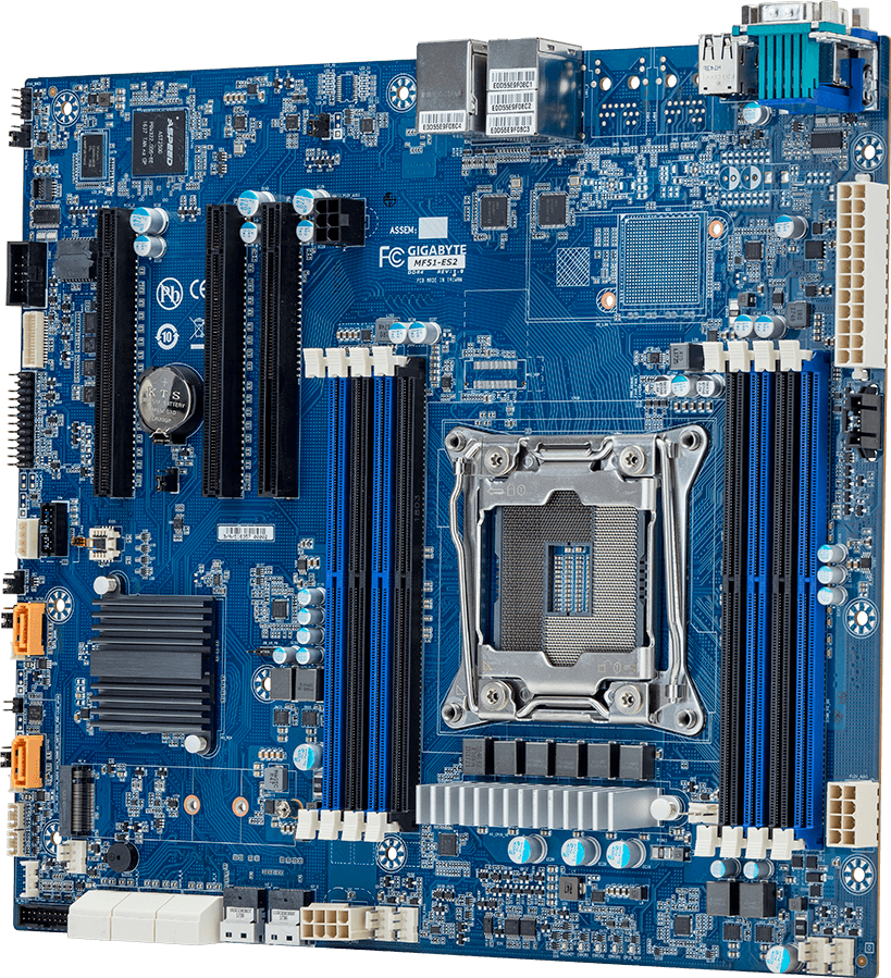 Motherboard - Intel® Xeon® W-2200/W-2100 - CEB UP 2 x 1Gb/s LAN - MF51-ES2