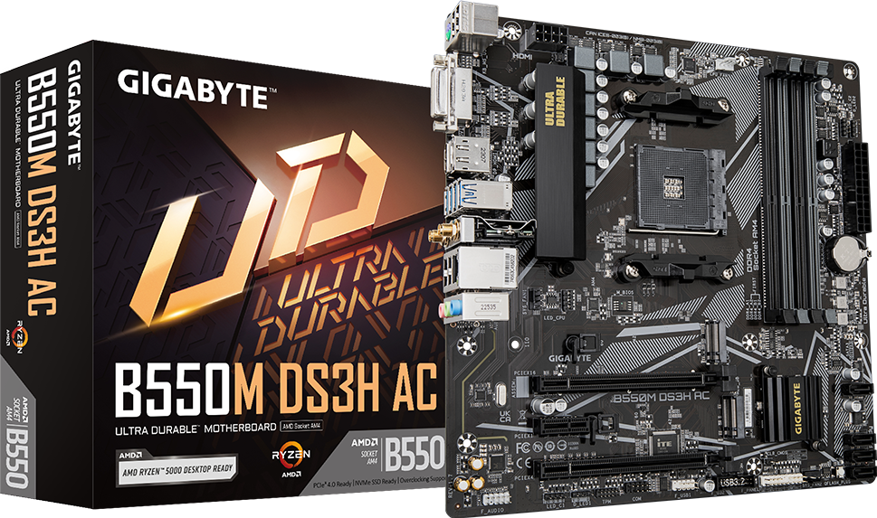 Motherboard - B550M DS3H AC