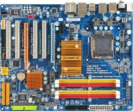 Tarjetas Madre - GA-EP43-DS3