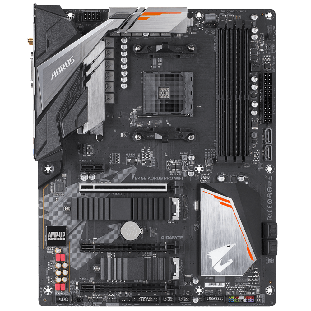 B450 AORUS PRO WIFI (Rev. 1.x) - GIGABYTE Global