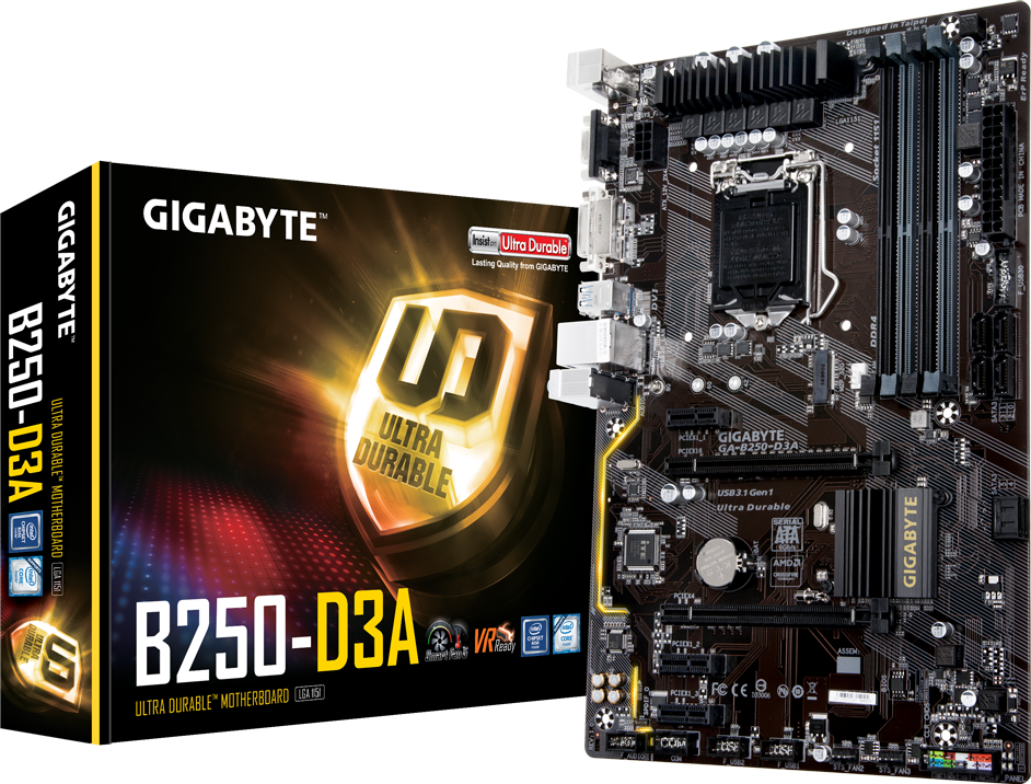 Płyty główne  - GA-B250-D3A