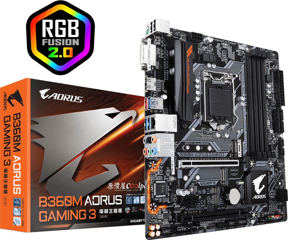主機板 - B360M AORUS GAMING 3