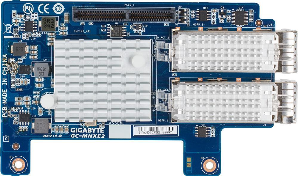 2 x 56Gb/s QSFP+ LAN card - GC-MNXE2