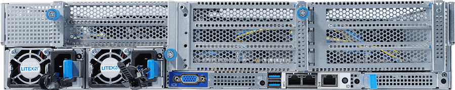 Rack Server - AMD EPYC™ 7002/7001 - 2U DP 3 x PCIe Gen4 GPUs - R282-Z96